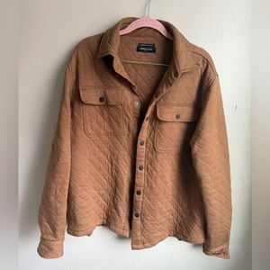 Kenneth Cole Tan Quilted Jacket